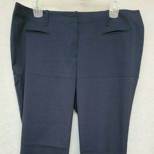 Attention NWOT Blue Striped Capri Pants Size 18
